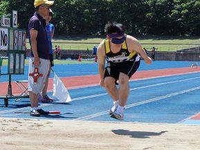 陸上競技（立ち幅跳び）