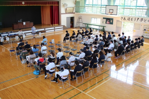 ＰＴＡ総会の様子