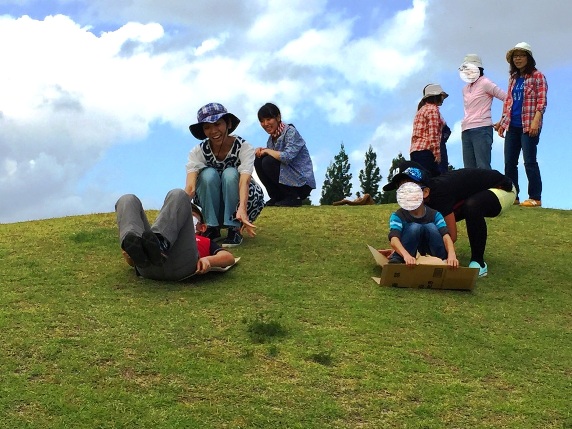 食べ終わった後のそりすべり